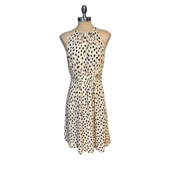 Kate Spade Ivory Speckle Dot Take A Walk on the Wild Side Dress 2 - Picture 3 of 7